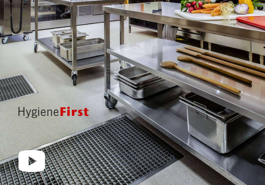 ACO Food – Importance of hygienic drainage for food processing and commercial kitchen applications